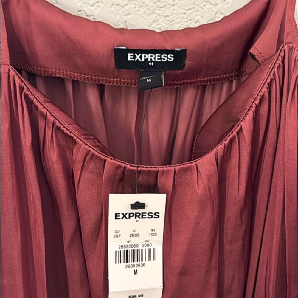 Express Women's Rust Top - Picture 2 of 3